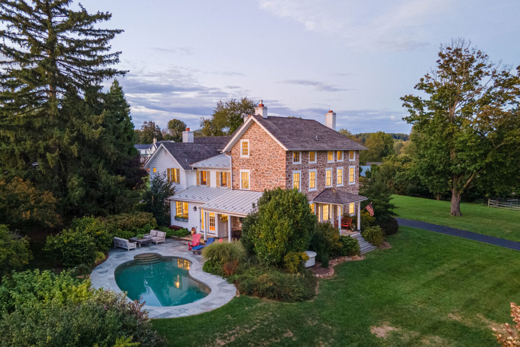 For Sale in Malvern Beautifully Updated 19thCentury Farmhouse