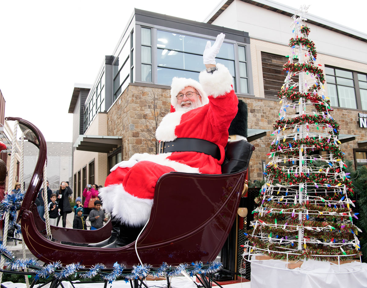 Santa Claus at King of Prussia Town Center